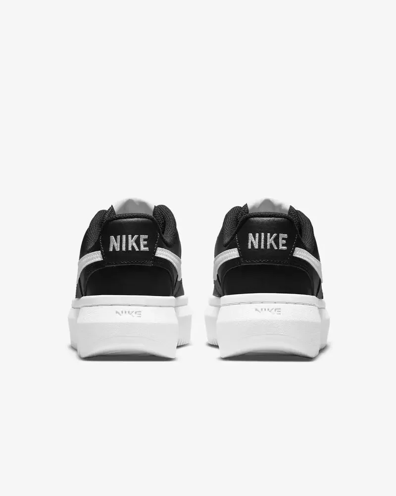Nike Court Vision ALT LTR Black Platform Casual Shoe DM0113-002 Womens Size 9.5 - Picture 3 of 7